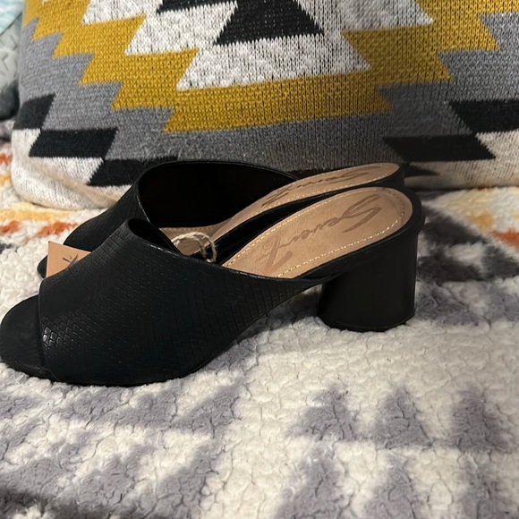 Seven 7 black Vera  mule  size 8 NWT - Picture 4 of 6